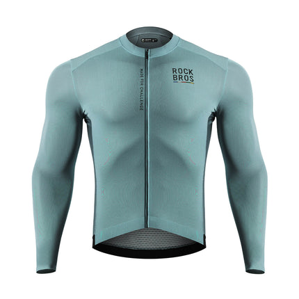 ROAD TO SKY Langarm - Radtrikot Herren Jersey Gelb/Blau (Fahrradtrikot) kaufen bei Linkreich – Jetzt entdecken!