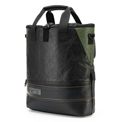 ROAD TO SKY Nachhaltige Fahrrad - Gepäckträgertasche aus recycelten Reifen 12L (Fahrradtaschen) kaufen bei Linkreich – Jetzt entdecken!