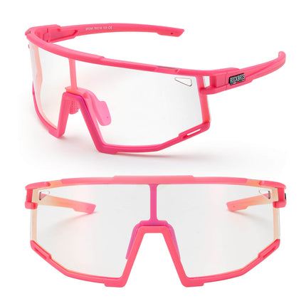 ROAD TO SKY Photochrome Fahrradbrille UV400 Schutz Verstellbare Nasenpads (Fahrradbrille) kaufen bei Linkreich – Jetzt entdecken!