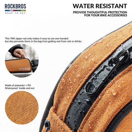 ROAD TO SKY Reflektierende Wasserabweisende Fahrrad Oberrohrtasche (Fahrradtaschen) kaufen bei Linkreich – Jetzt entdecken!