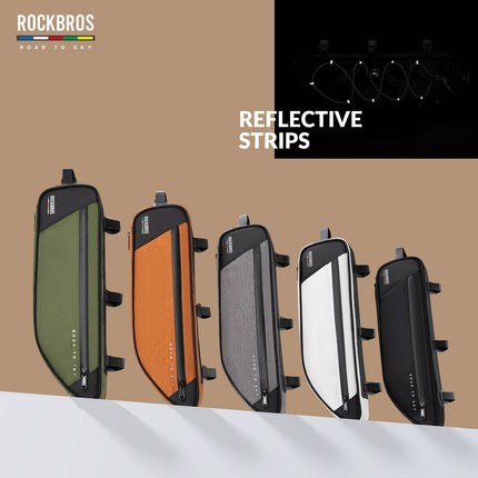 ROAD TO SKY Reflektierende Wasserdichte Fahrrad 2L Dreieckstasche (Fahrradtaschen) kaufen bei Linkreich – Jetzt entdecken!