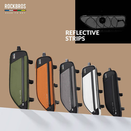 ROAD TO SKY Reflektierende Wasserdichte Fahrrad 2L Dreieckstasche (Fahrradtaschen) kaufen bei Linkreich – Jetzt entdecken!