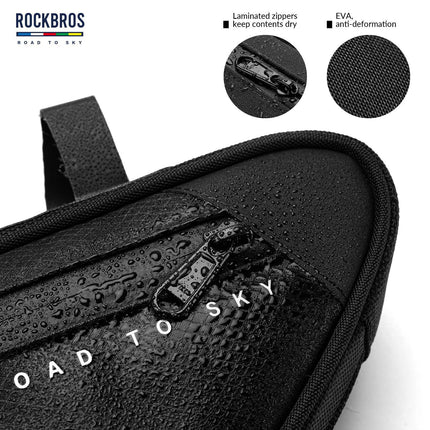 ROAD TO SKY Reflektierende Wasserdichte Fahrrad 2L Dreieckstasche (Fahrradtaschen) kaufen bei Linkreich – Jetzt entdecken!