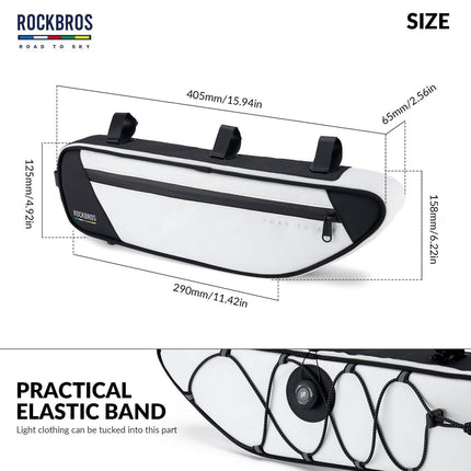 ROAD TO SKY Reflektierende Wasserdichte Fahrrad 2L Dreieckstasche (Fahrradtaschen) kaufen bei Linkreich – Jetzt entdecken!