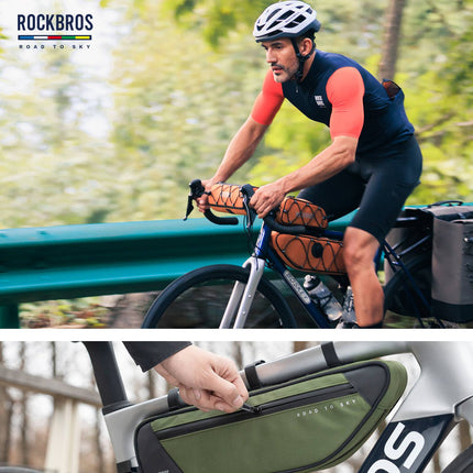 ROAD TO SKY Reflektierende Wasserdichte Fahrrad 2L Dreieckstasche (Fahrradtaschen) kaufen bei Linkreich – Jetzt entdecken!