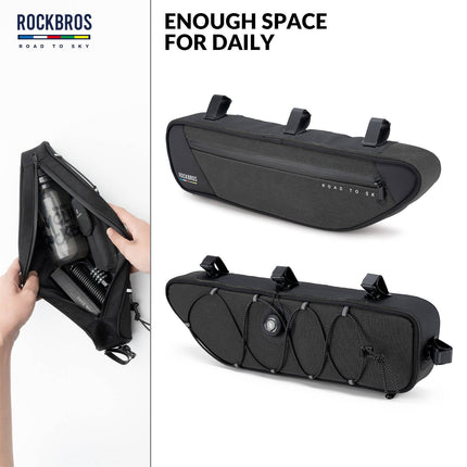 ROAD TO SKY Reflektierende Wasserdichte Fahrrad 2L Dreieckstasche (Fahrradtaschen) kaufen bei Linkreich – Jetzt entdecken!