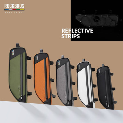 ROAD TO SKY Reflektierende Wasserdichte Fahrrad 2L Dreieckstasche (Fahrradtaschen) kaufen bei Linkreich – Jetzt entdecken!