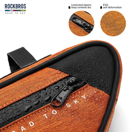 ROAD TO SKY Reflektierende Wasserdichte Fahrrad 2L Dreieckstasche (Fahrradtaschen) kaufen bei Linkreich – Jetzt entdecken!