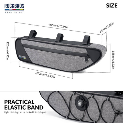 ROAD TO SKY Reflektierende Wasserdichte Fahrrad 2L Dreieckstasche (Fahrradtaschen) kaufen bei Linkreich – Jetzt entdecken!