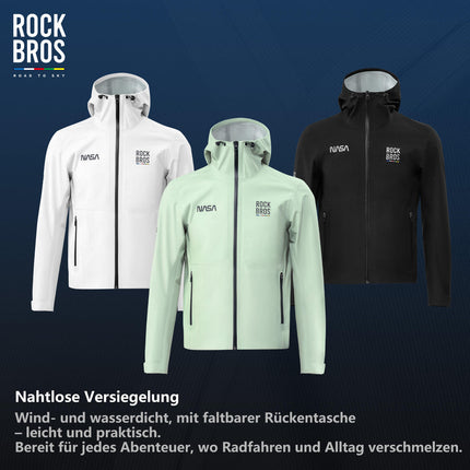 ROAD TO SKY Regenjacke faltbare Fahrradjacke Winddicht Unisex für MTB & Rennrad (Fahrradjacke) kaufen bei Linkreich – Jetzt entdecken!