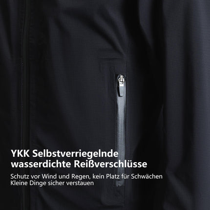 ROAD TO SKY Regenjacke faltbare Fahrradjacke Winddicht Unisex für MTB & Rennrad (Fahrradjacke) kaufen bei Linkreich – Jetzt entdecken!