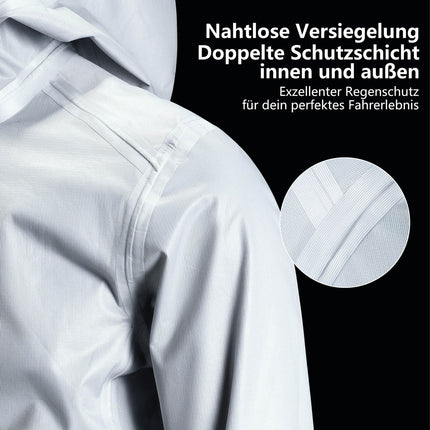 ROAD TO SKY Regenjacke faltbare Fahrradjacke Winddicht Unisex für MTB & Rennrad (Fahrradjacke) kaufen bei Linkreich – Jetzt entdecken!