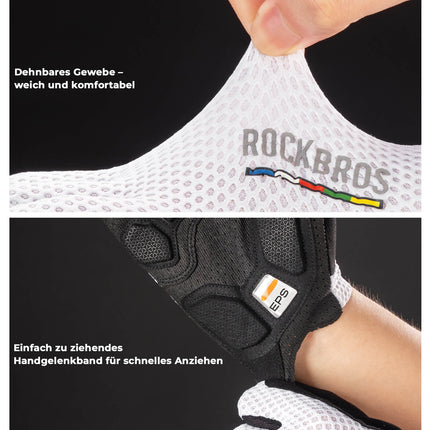 ROAD TO SKY Touchscreen Fahrradhandschuhe SBR Polsterung atmungsaktiv (Fahrradhandschuhe) kaufen bei Linkreich – Jetzt entdecken!