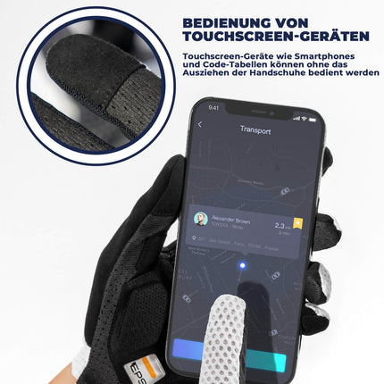 ROAD TO SKY Touchscreen Fahrradhandschuhe SBR Polsterung atmungsaktiv (Fahrradhandschuhe) kaufen bei Linkreich – Jetzt entdecken!