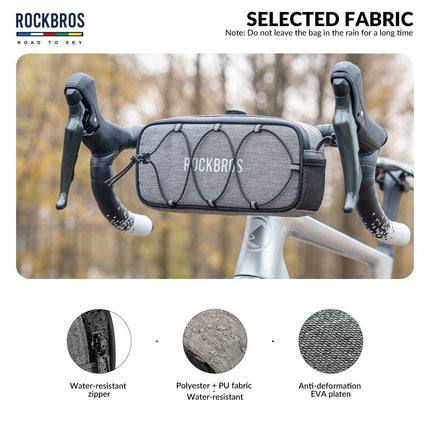 ROAD TO SKY Wasserdichte reflektierende Fahrradlenkertasche (Fahrradtaschen) kaufen bei Linkreich – Jetzt entdecken!