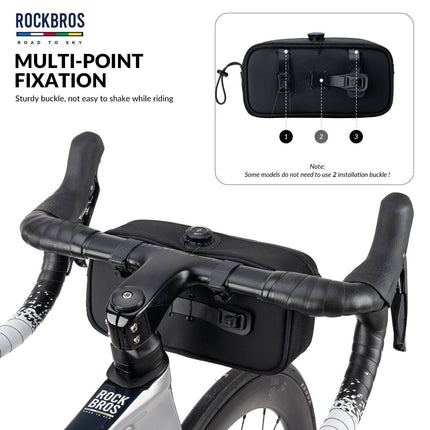 ROAD TO SKY Wasserdichte reflektierende Fahrradlenkertasche (Fahrradtaschen) kaufen bei Linkreich – Jetzt entdecken!