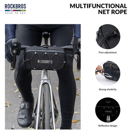 ROAD TO SKY Wasserdichte reflektierende Fahrradlenkertasche (Fahrradtaschen) kaufen bei Linkreich – Jetzt entdecken!