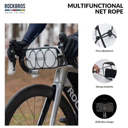 ROAD TO SKY Wasserdichte reflektierende Fahrradlenkertasche (Fahrradtaschen) kaufen bei Linkreich – Jetzt entdecken!