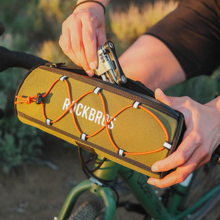 ROAD TO SKY Wasserdichte Reflektierende Zylindrische Lenkertasche (Fahrradtaschen) kaufen bei Linkreich – Jetzt entdecken!