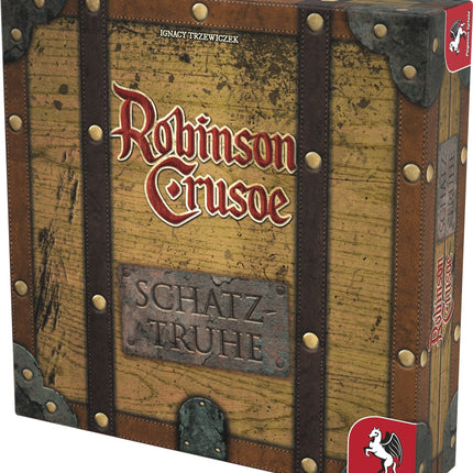 SEO. Robinson Crusoe: Schatztruhe Gesellschaftsspiel Pegasus - Linkreich
