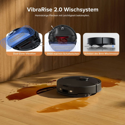 SEO. Roborock Q10 S5+ Saug- und Wischroboter mit Auto-Entleerungsstation - Schwarz Linkreich