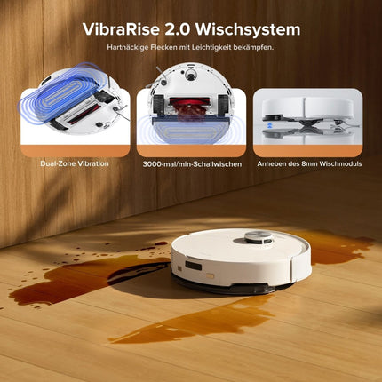SEO. Roborock Q10 S5+ Set Saug- und Wischroboter mit Auto-Entleerungsstation mit zwei zusätzlichen Staubbeuteln - Weiß Linkreich