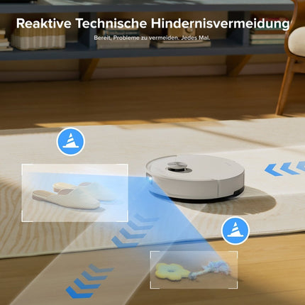 SEO. Roborock Q10 S5+ Set Saug- und Wischroboter mit Auto-Entleerungsstation mit zwei zusätzlichen Staubbeuteln - Weiß Linkreich