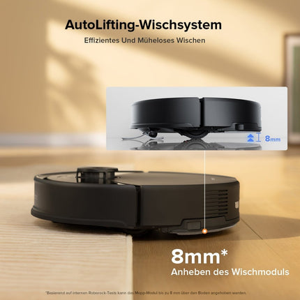 SEO. Roborock Q10 S5 Set Saug- und Wischroboter mit zusätzlichem Wischtuch*2 Stk. - Schwarz Linkreich