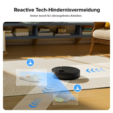 SEO. Roborock Q10 S5 Set Saug- und Wischroboter mit zusätzlichem Wischtuch*2 Stk. - Schwarz Linkreich