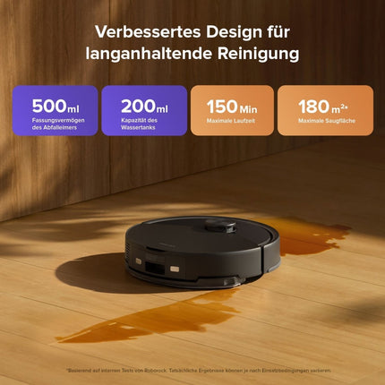 SEO. Roborock Q10 S5 Set Saug- und Wischroboter mit zusätzlichem Wischtuch*2 Stk. - Schwarz Linkreich