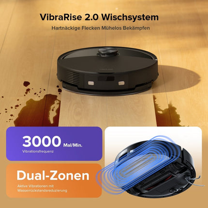 SEO. Roborock Q10 S5 Set Saug- und Wischroboter mit zusätzlichem Wischtuch*2 Stk. - Schwarz Linkreich