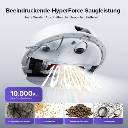SEO. Roborock Q10 S5 Set Saug- und Wischroboter mit zusätzlichem Wischtuch*2 Stk. - Weiß Linkreich