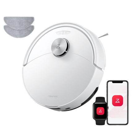 SEO. Roborock Q10 S5 Set Saug- und Wischroboter mit zusätzlichem Wischtuch*2 Stk. - Weiß Linkreich