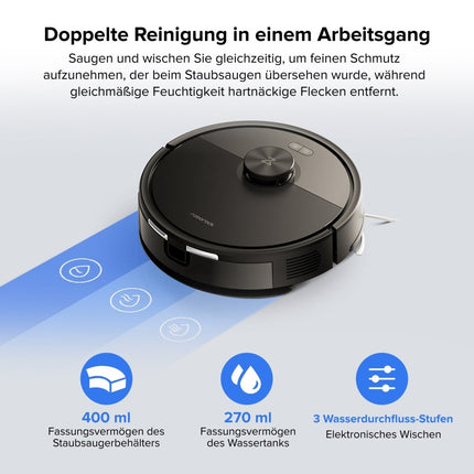 SEO. Roborock Q7 L5 - Schwarz Linkreich
