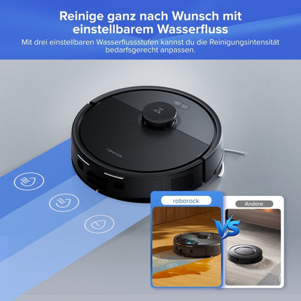 SEO. Roborock Q7 L5+ Saug- und Wischroboter mit Auto-Entleerungsstation - Schwarz Linkreich