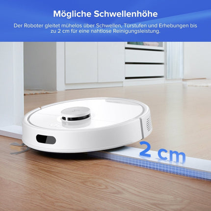 SEO. Roborock Q7 L5+ Saug- und Wischroboter mit Auto-Entleerungsstation - Weiß Linkreich