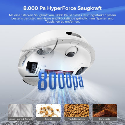 SEO. Roborock Q7 L5+ Saug- und Wischroboter mit Auto-Entleerungsstation - Weiß Linkreich