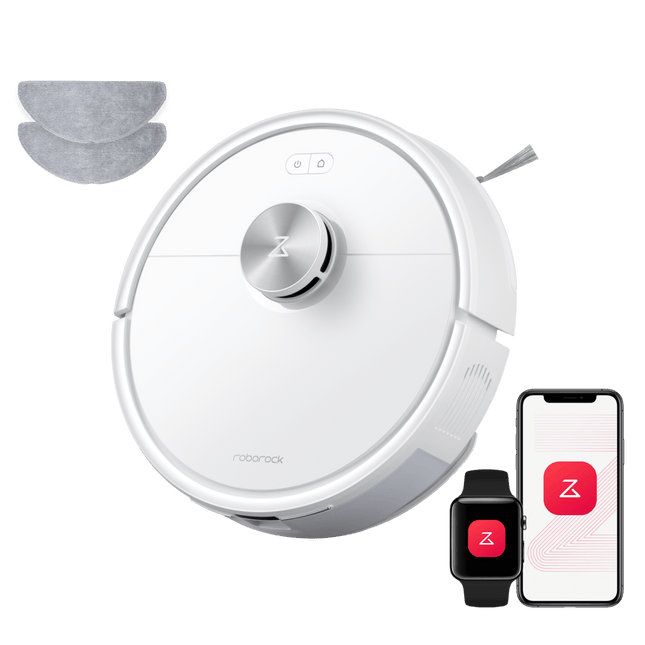SEO. Roborock Q7 M5 Set Saug- und Wischroboter mit zusätzlichem Wischtuch*2 Stk - Weiß Linkreich