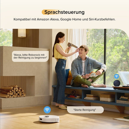 SEO. Roborock Q7 M5 Set Saug- und Wischroboter mit zusätzlichem Wischtuch*2 Stk - Weiß Linkreich