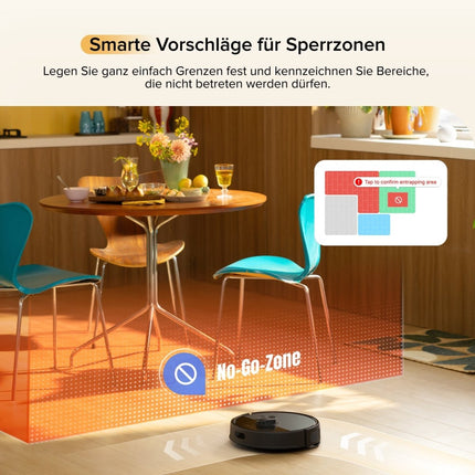SEO. Roborock Q7 M5 Set Saug- und Wischroboter mit zusätzlichem Wischtuch*2 Stk - Schwarz Linkreich