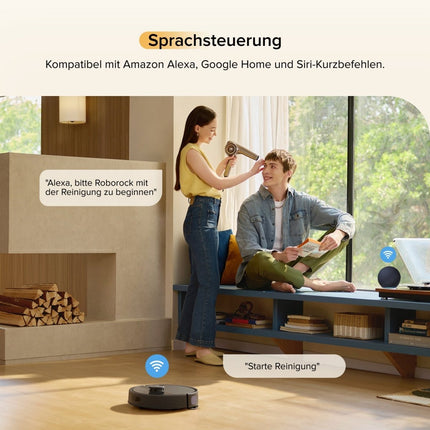 SEO. Roborock Q7 M5 Set Saug- und Wischroboter mit zusätzlichem Wischtuch*2 Stk - Schwarz Linkreich
