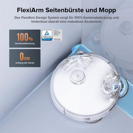 SEO. Roborock Qrevo Edge S5A Saugroboter (verbessert von Qrevo Pro) mit Multifunktions-Dockingstation 3.0 - Weiß Linkreich