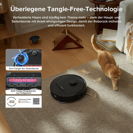 SEO. Roborock QV 35A Saugroboter mit Multifunktionsdock - Schwarz Linkreich