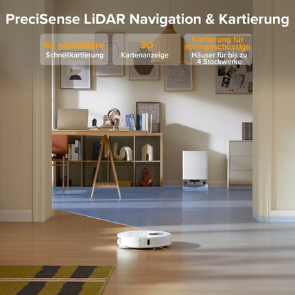 SEO. Roborock QV 35A Saugroboter mit Multifunktionsdock - Weiß Linkreich