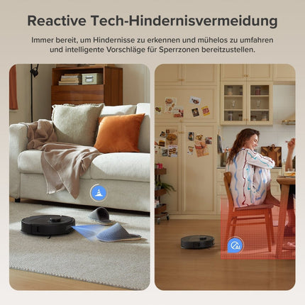 SEO. Roborock QV 35A Saugroboter mit Multifunktionsdock - Schwarz Linkreich