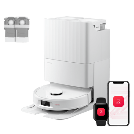 SEO. Roborock QV 35A Saugroboter Set (verbessert von Qrevo S) mit Multifunktionsdock (mit Staubsaugerbeutel*2 Stück) - Weiß Linkreich