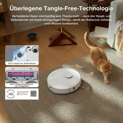 SEO. Roborock QV 35A Saugroboter Set (verbessert von Qrevo S) mit Multifunktionsdock (mit Staubsaugerbeutel*2 Stück) - Weiß Linkreich