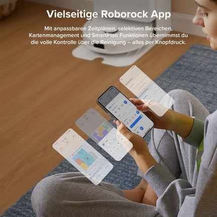 SEO. Roborock QV 35A Saugroboter Set (verbessert von Qrevo S) mit Multifunktionsdock (mit Staubsaugerbeutel*2 Stück) - Weiß Linkreich