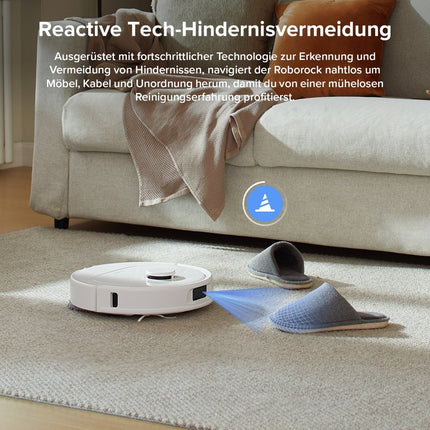 SEO. Roborock QV 35A Saugroboter Set (verbessert von Qrevo S) mit Multifunktionsdock (mit Staubsaugerbeutel*2 Stück) - Weiß Linkreich