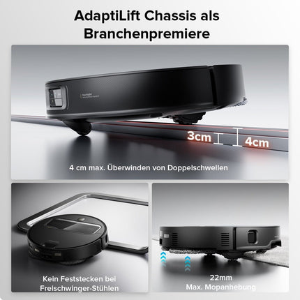SEO. Roborock Saros Z70 Staubsaugerroboter mit mechanischem OmniGrip™ Arm - Schwarz Linkreich
